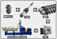 Core Shaft Twin Screw Extruder Machine Parts 40CrNiMo Material High Themal Stability