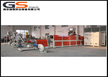 Chine Anti système en plastique de coupe de refroidissement à l&#039;air d&#039;extrudeuse de granule en lots principal de flamme usine