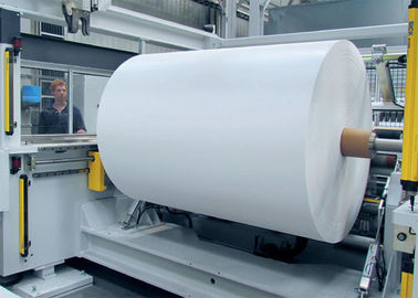 Chine Ligne respirable de production cinématographique de machine en plastique de stratification de petit pain de machine de revêtement de pe de tasse de papier usine