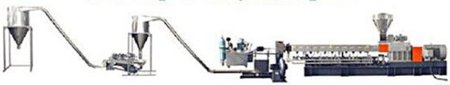 1000 - 2000 kg/h heures de malaxeur de mélangeur de granulatoire de la CE en plastique IS9001 de machine